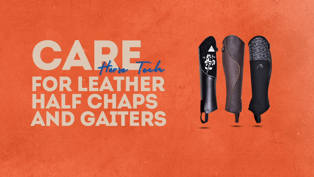 How to Clean and Care for Leather Half Chaps and Gaiters